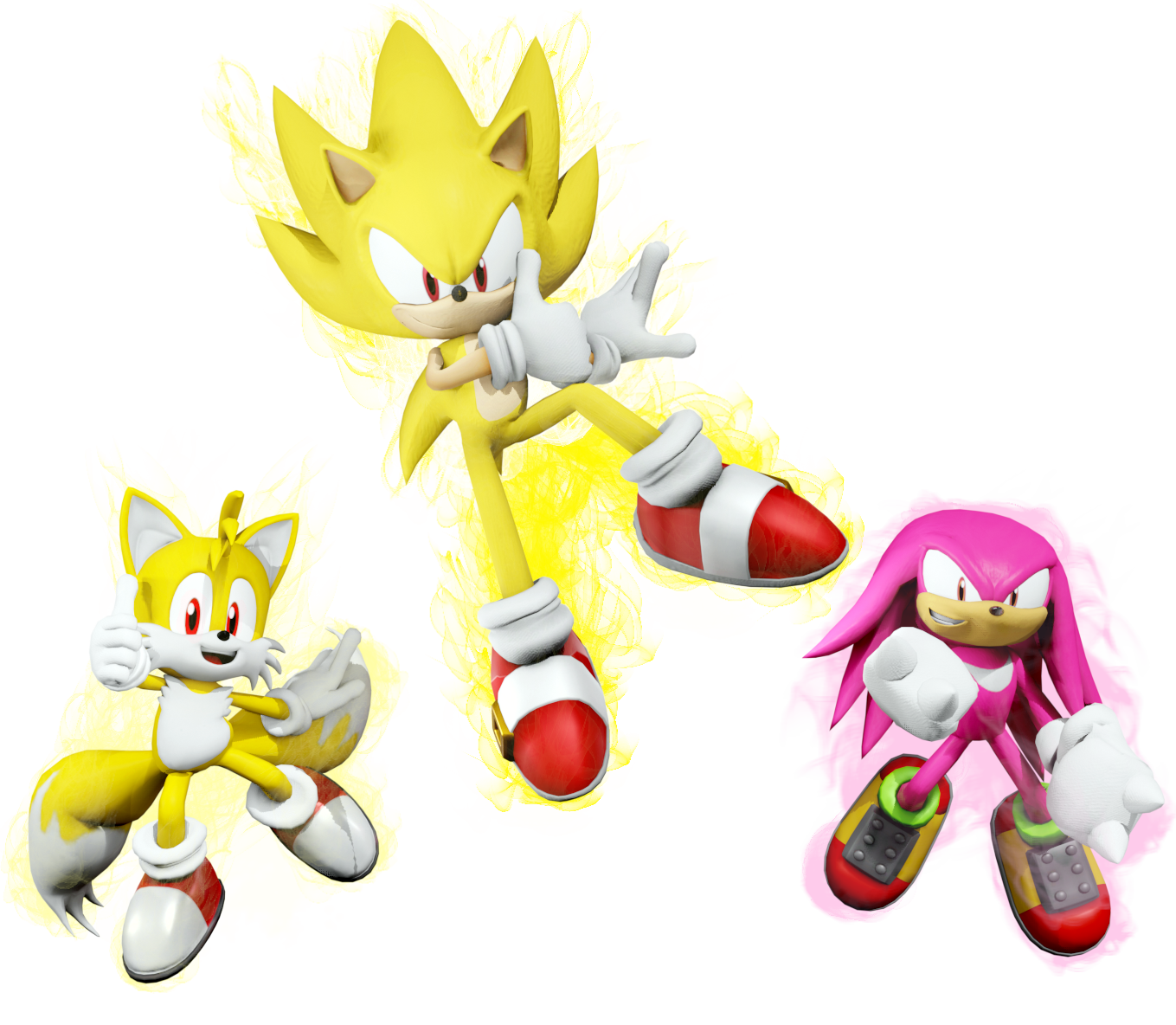 Sonic The Hedgehog Team Sonic Collection Super Sonic, Tails