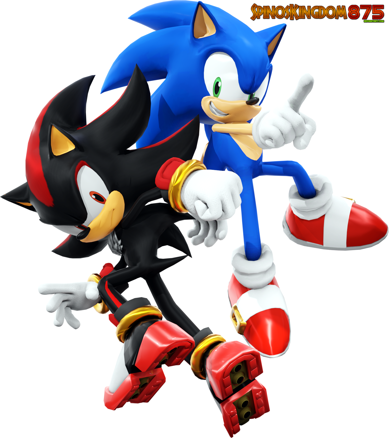 Sonic X - Sonic vs Shadow by 64smashmaster3ds on DeviantArt