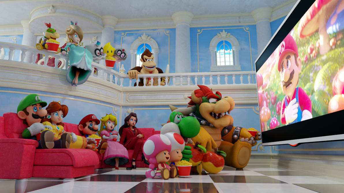 Mario and Crew reacts to the Mario Movie Teaser. by SpinosKingdom875 on ...
