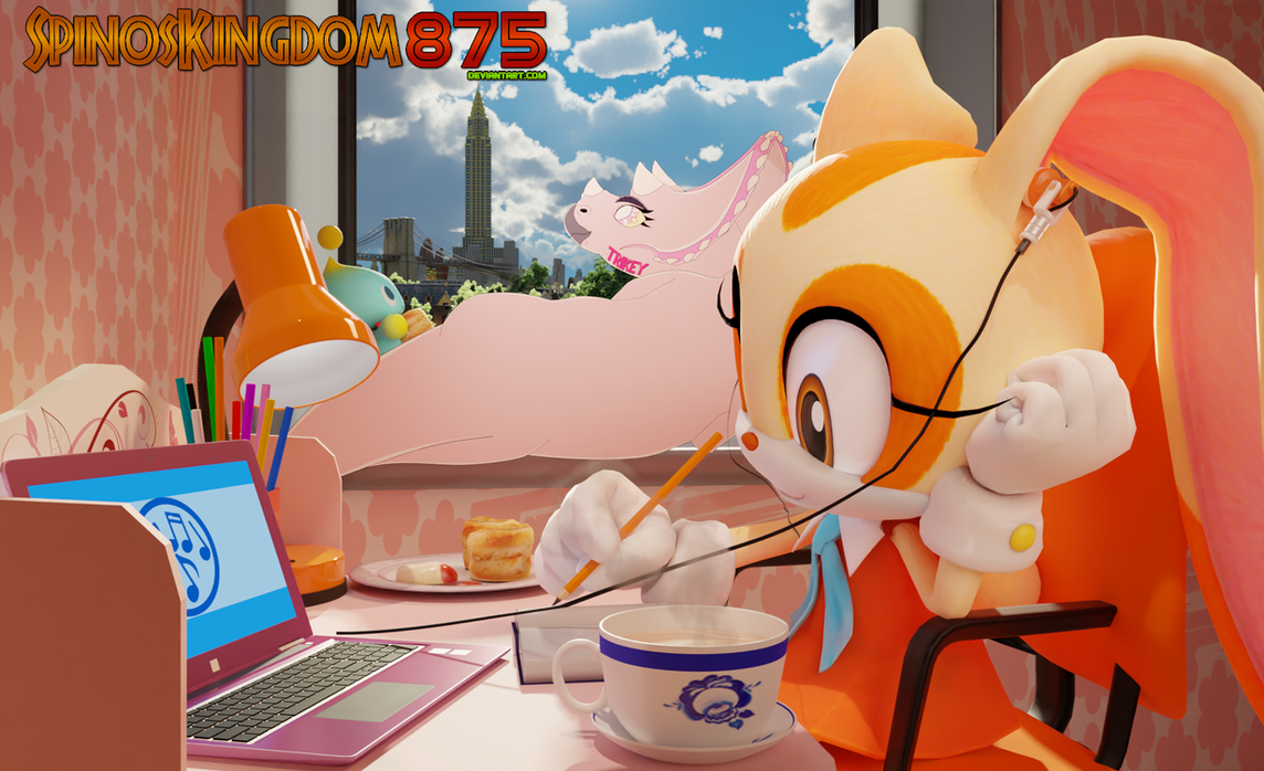 Lo-Fi Rabbit by SpinosKingdom875 on DeviantArt