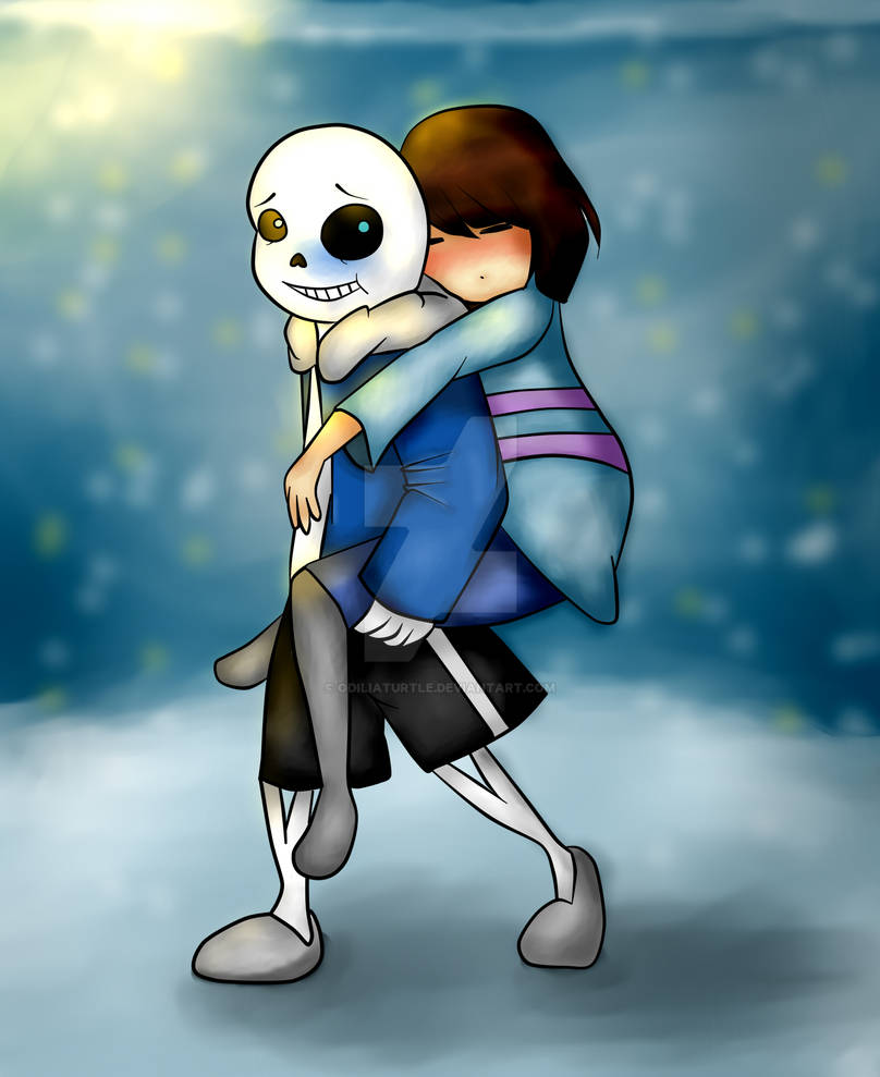 Fanart Sans And Frisk Undertale By Odiliaturtle On Deviantart Fanart Sans And Frisk Undertale By Odiliaturtle On Deviantart