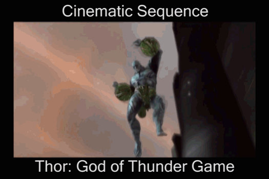 Cinematic Sequence from Thor: God of Thunder