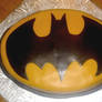 Batman symbol cake