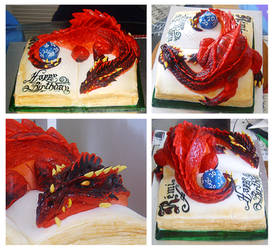 Dungeons and Dragons cake by Cakerific