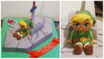 Lengend Of Zelda cake by Cakerific