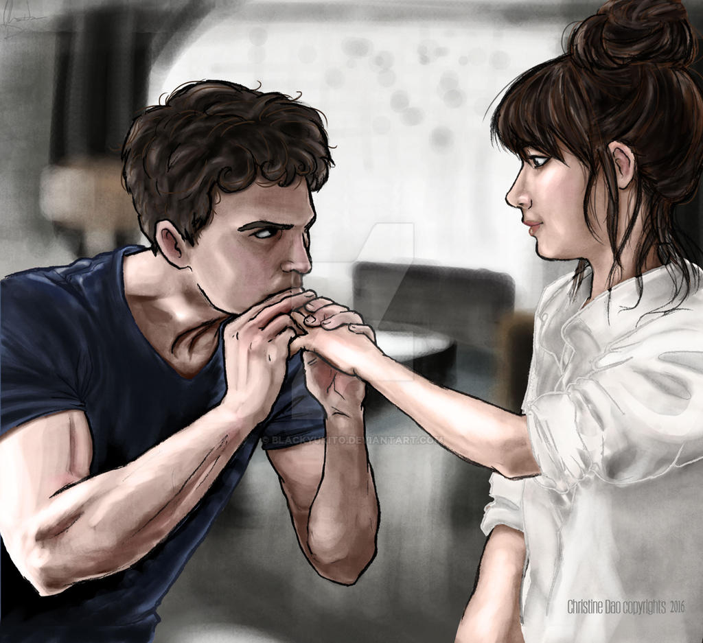 Fifty shade of grey fanart by BlackYukito on DeviantArt Fifty shade of grey fanart by BlackYukito on DeviantArt