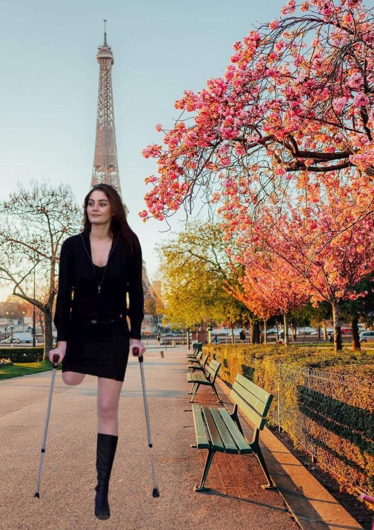 One-legged in Paris by Ippldatsch on DeviantArt