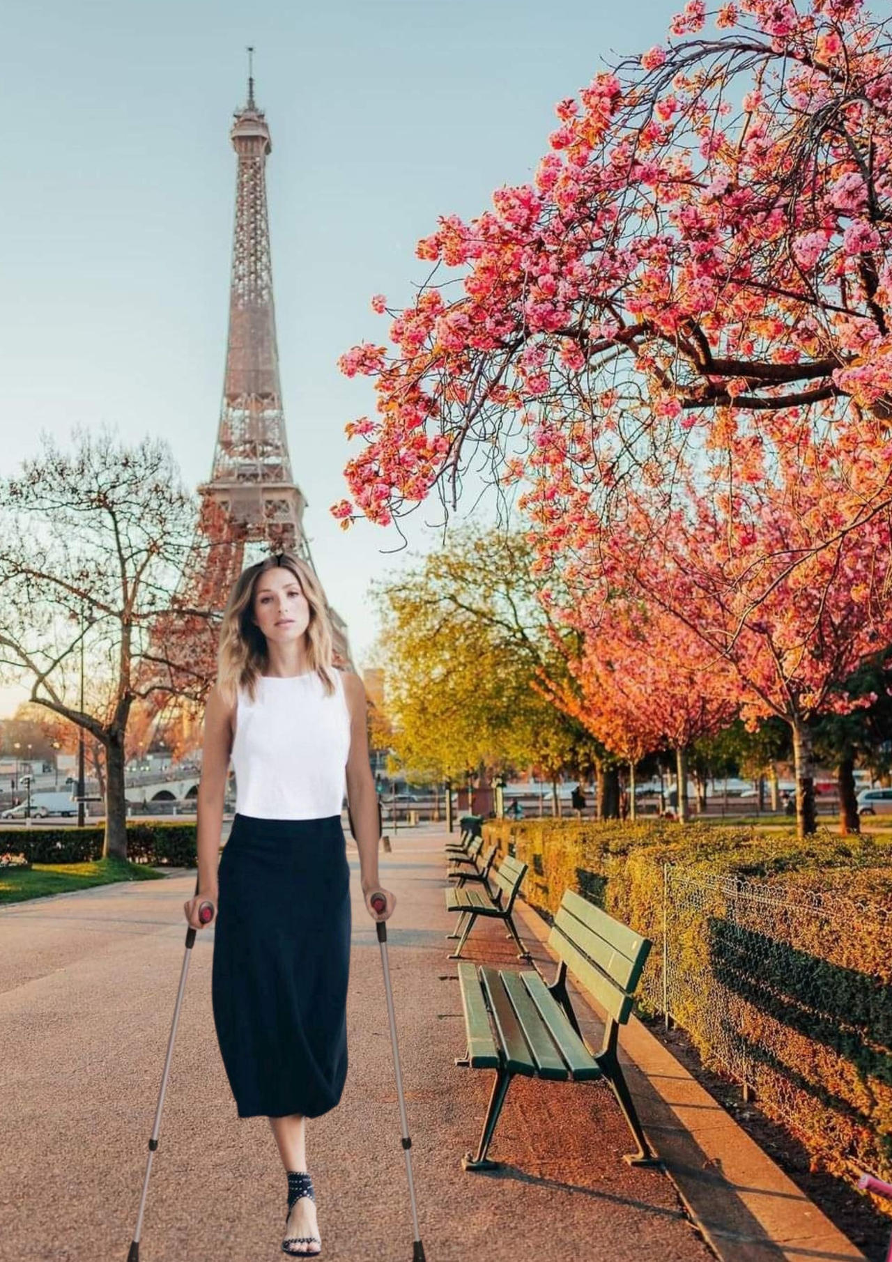 One Legged One-legged in Paris by Ippldatsch on DeviantArt