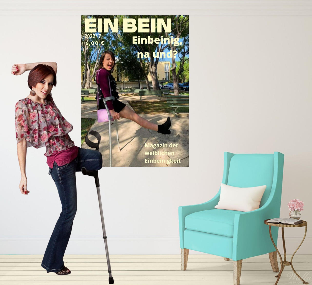 One leg poster by Ippldatsch on DeviantArt