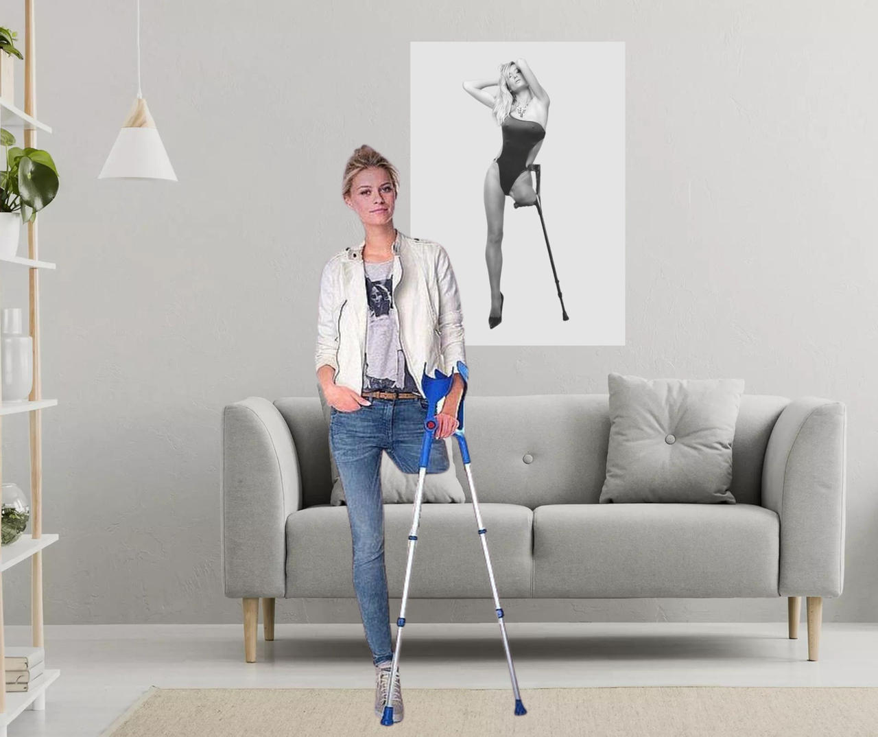 One leg poster by Ippldatsch on DeviantArt