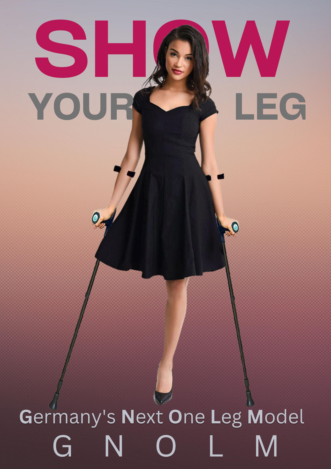 One leg advertising by Ippldatsch on DeviantArt