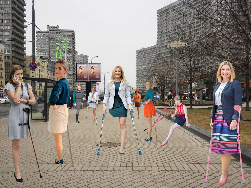 One Legged In the land of the one-legged women by Ippldatsch on DeviantArt