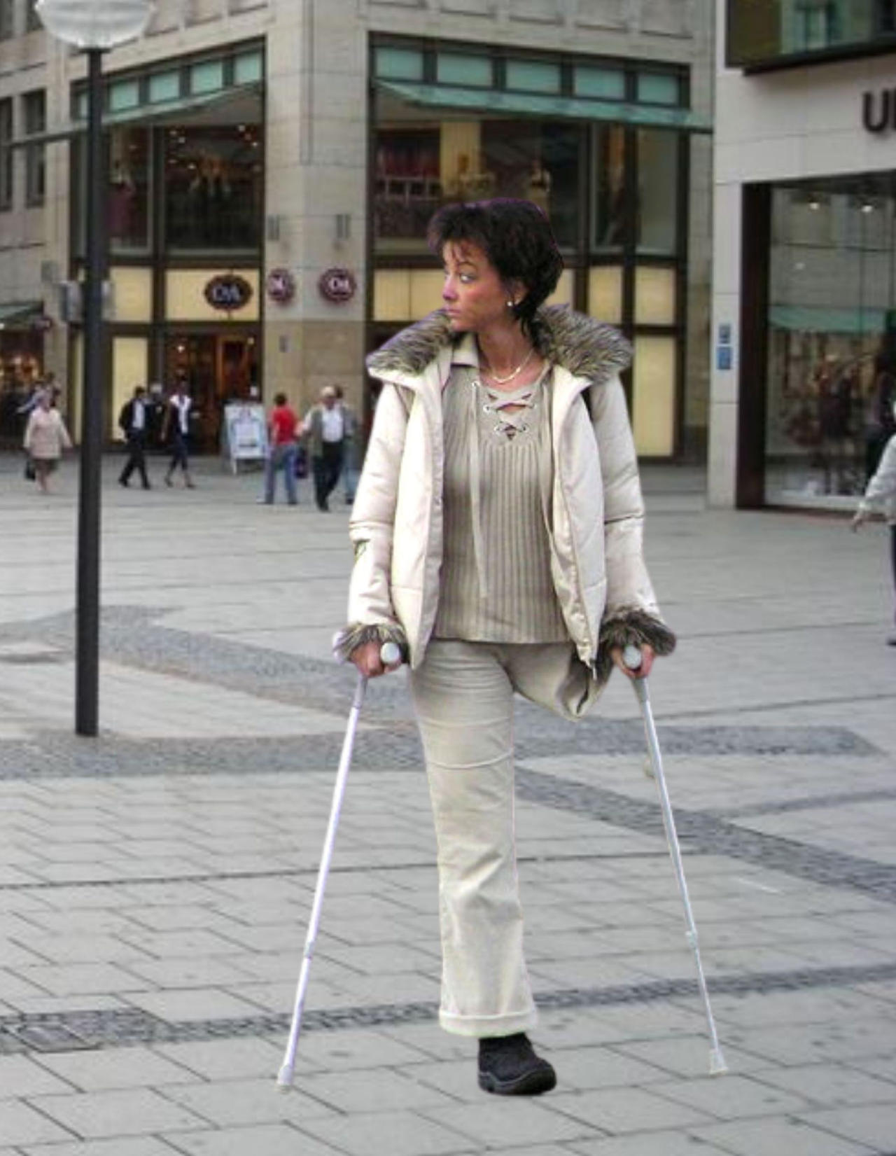 A great one-legged woman by Ippldatsch on DeviantArt