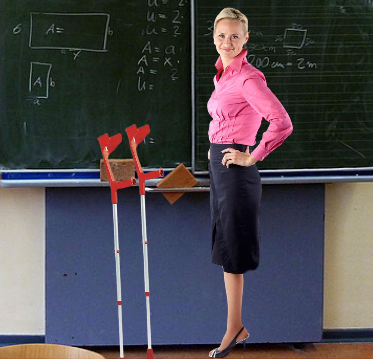 One Leg Student ONE-legged teacher by Ippldatsch on DeviantArt