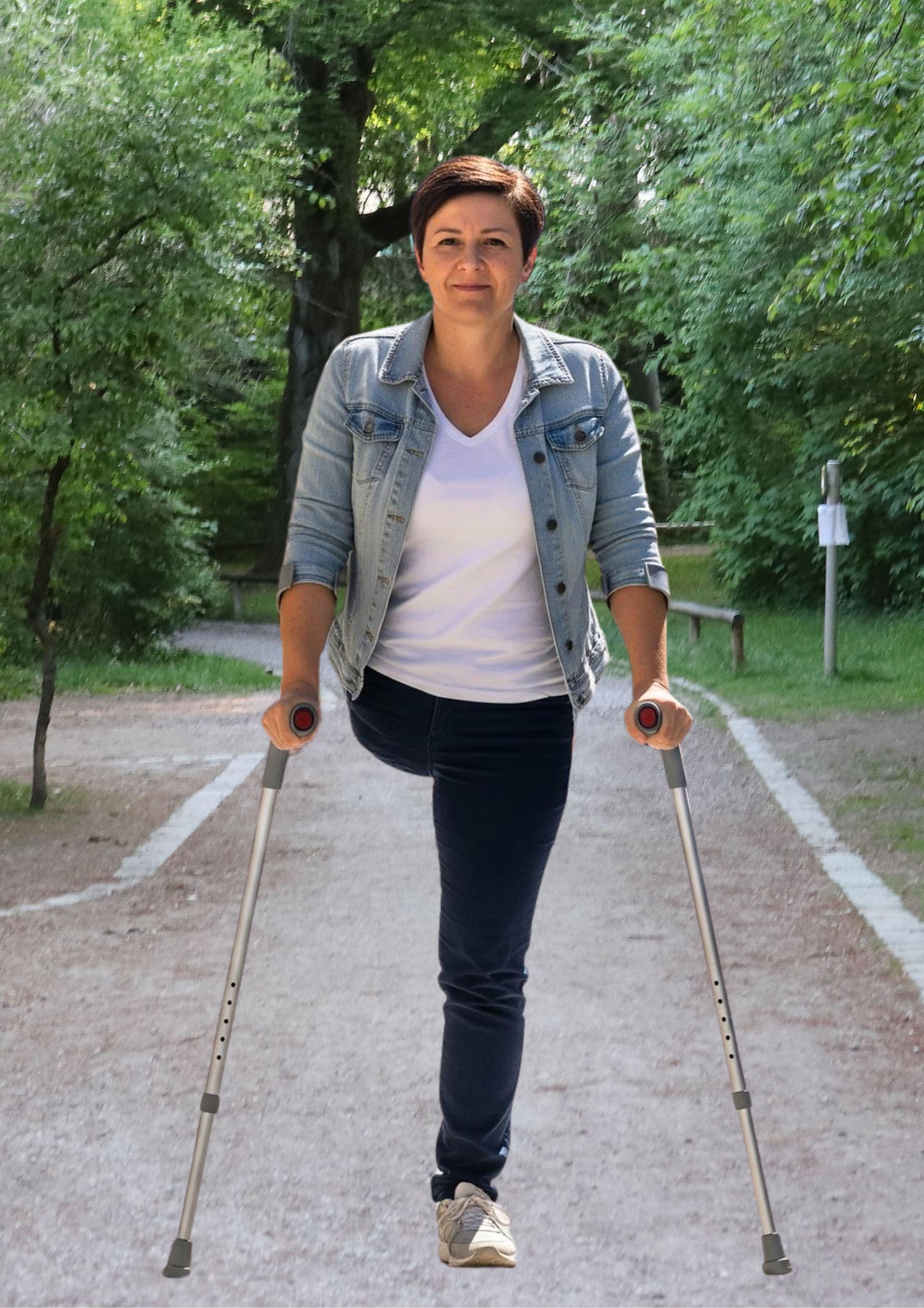 She doesn't have a leg stump at all. by Ippldatsch on DeviantArt