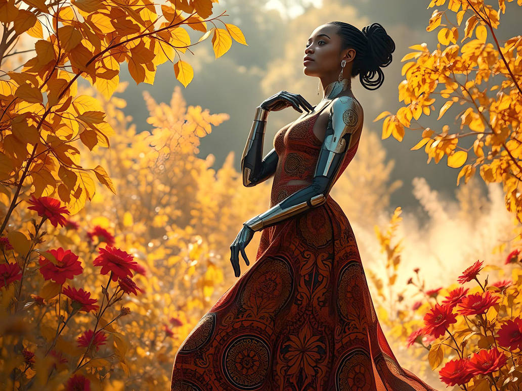 Isolin loves the fall by ashten-kyri on DeviantArt