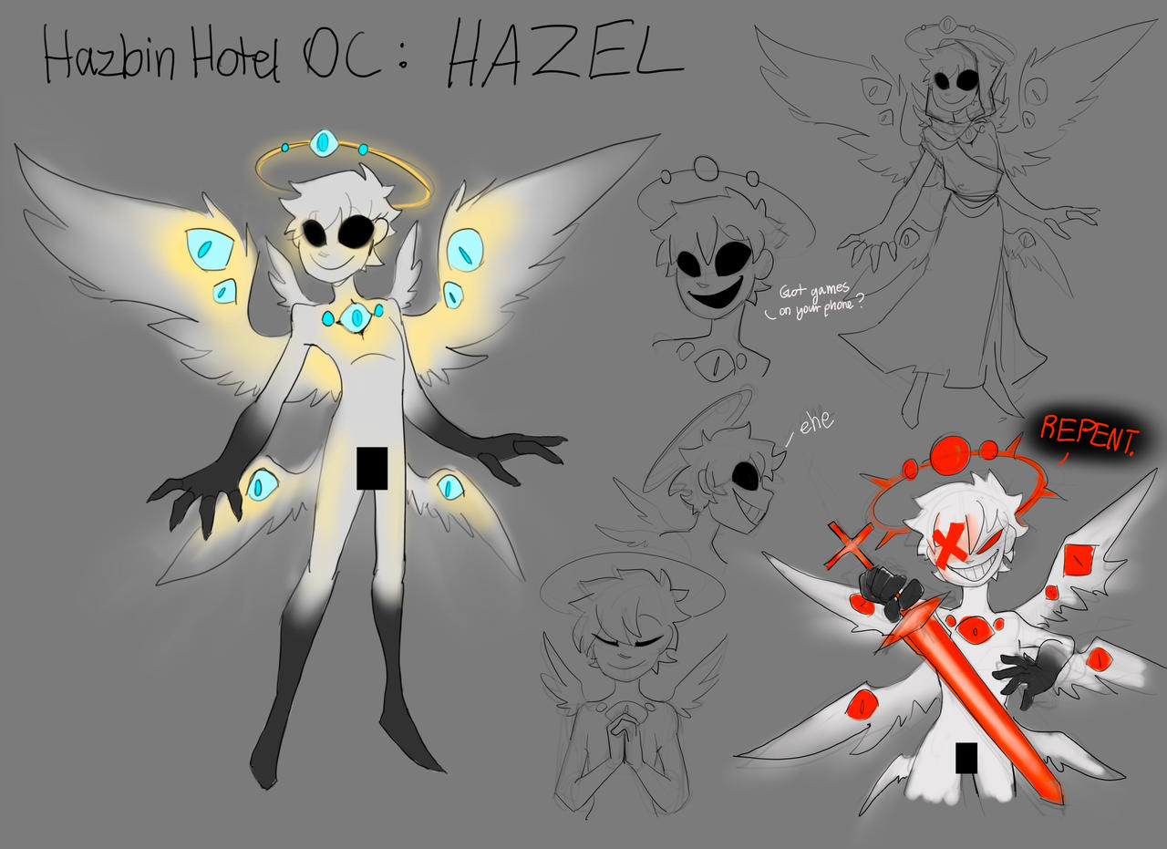 Hazbin Hotel Angel OC: Hazel by TheSmilingSun on DeviantArt Hazbin Hotel Angel OC: Hazel by TheSmilingSun on DeviantArt