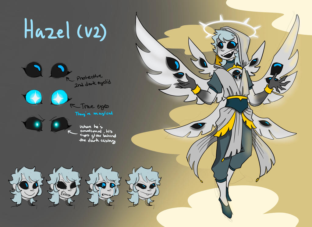 Hazbin Hotel OC: Hazel V2 by TheSmilingSun on DeviantArt