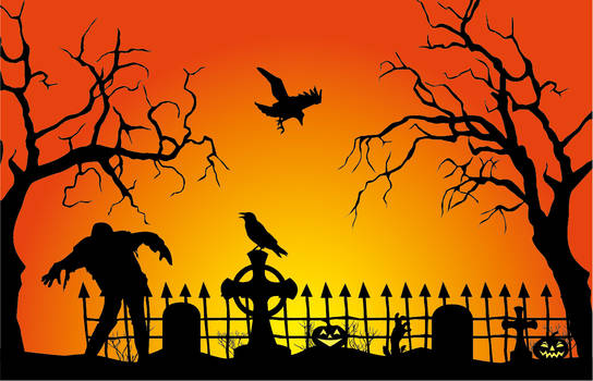 Graveyard Halloween edition