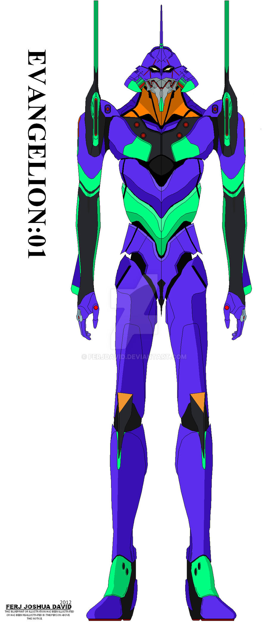evangelion: eva unit 01 by FERJDAVID on DeviantArt