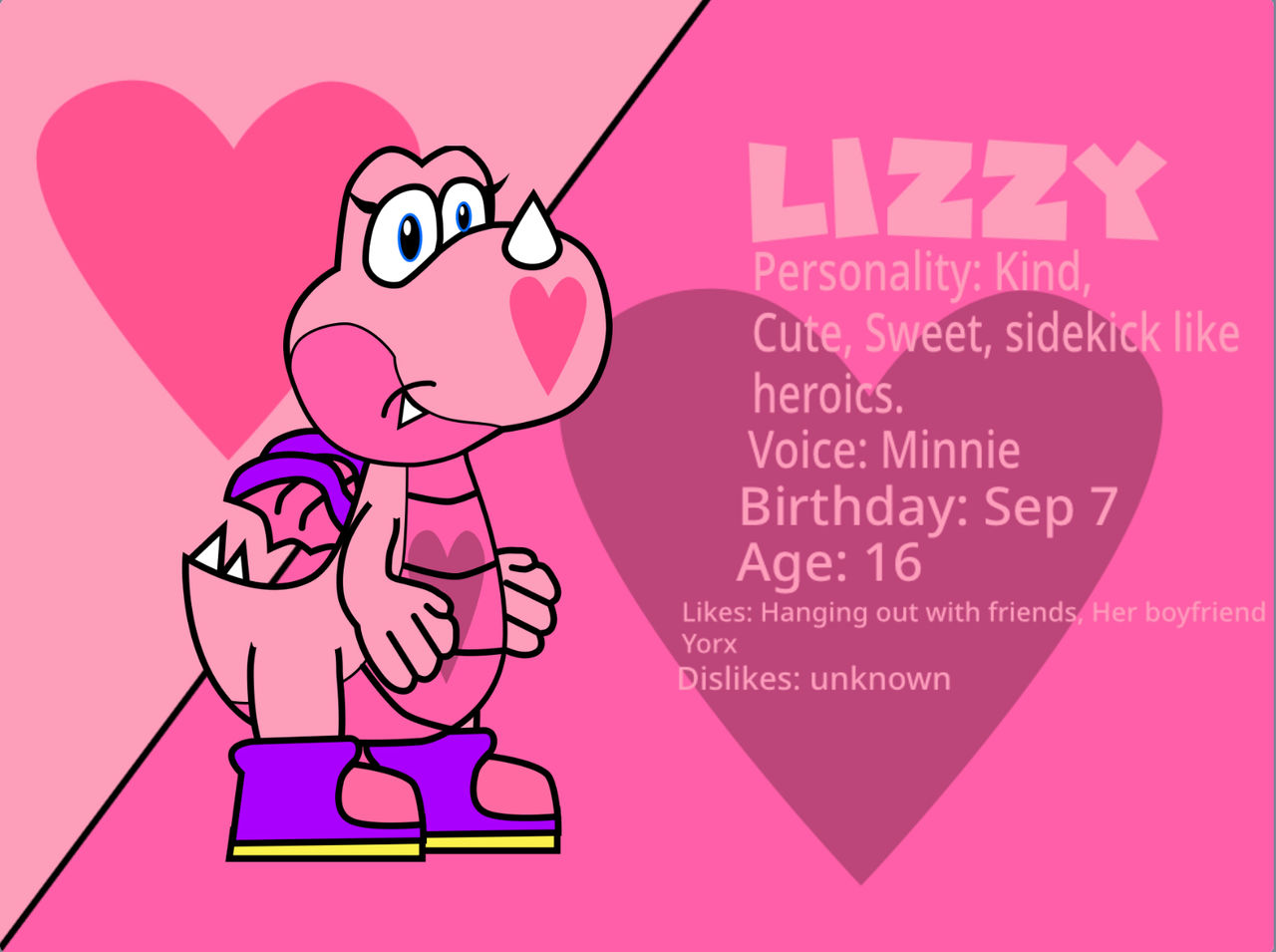 Lizzy ref sheet by TheWrecker-23 on DeviantArt