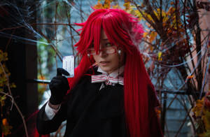 Grell the Reaper and her visit card