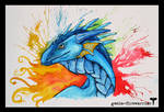 Watercolor Dragon
