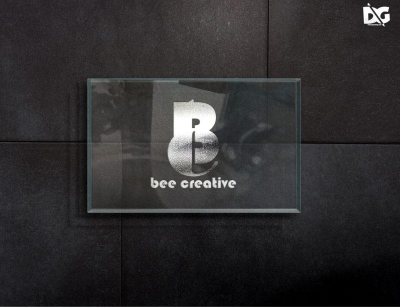 Download Free Glass Sheet Black Tile Psd Logo Mockup By Freebiedesign On Deviantart
