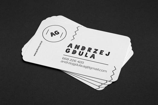 Free Rounded Corner Business Card Mockup PSD