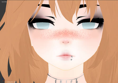 MMD Face texture editing - DL