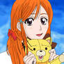 Orihime and Kon