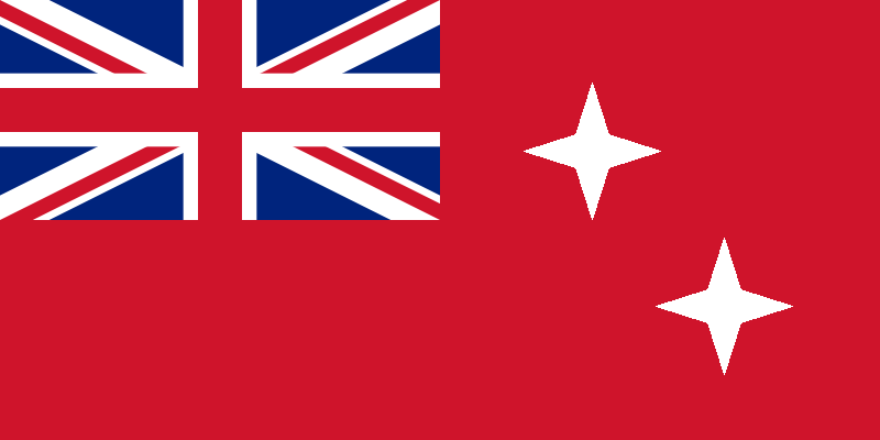 Flag of the British Dominion of Andaman-Nicobar
