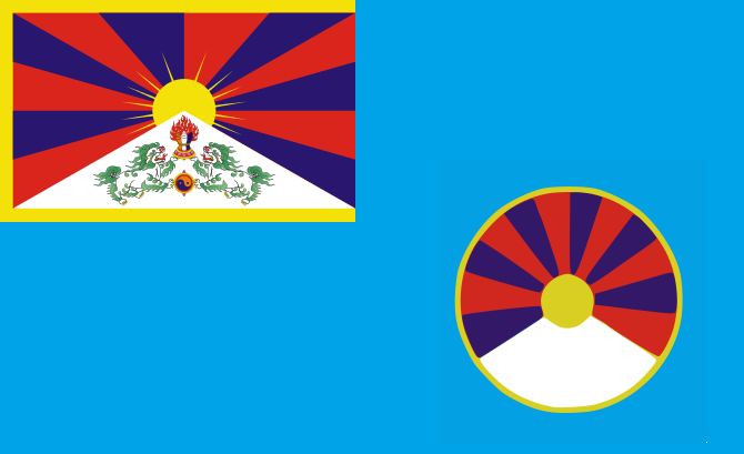 Tibet Air Force Ensign by kyuzoaoi on DeviantArt