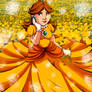 Daisy among the dandelions