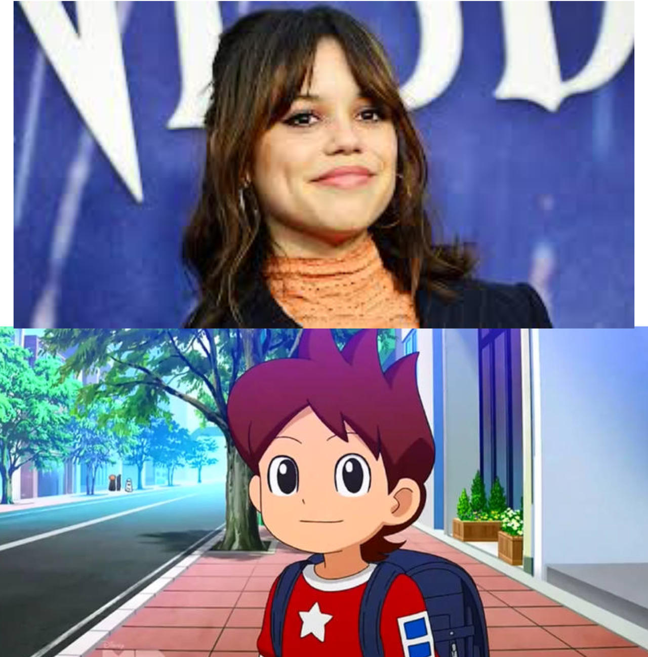 Nate meets Jenna Ortega by bernalgonzalez1345 on DeviantArt