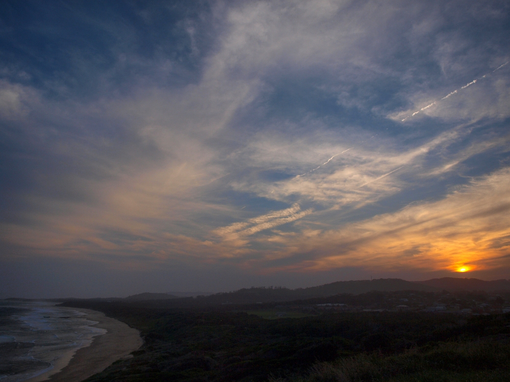 Beach sunset