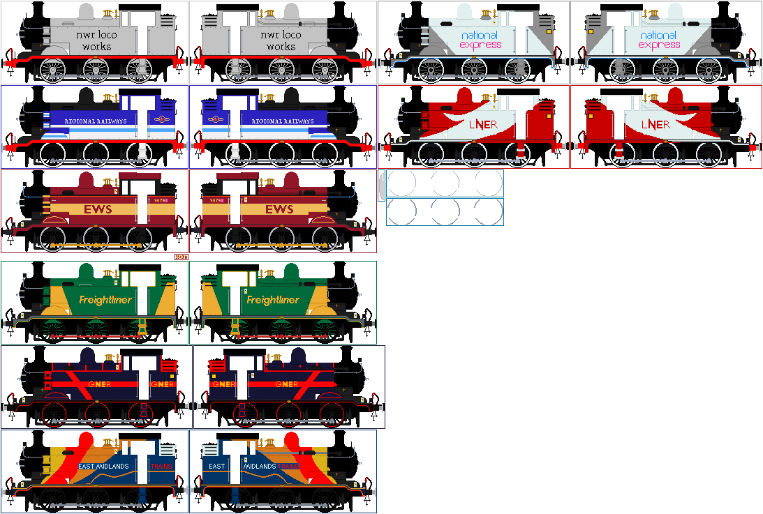 Nwr class T1 (part 2 export models UK) by orangeengine69 on DeviantArt