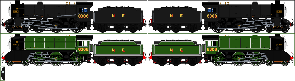 Lner streamlined b1 by orangeengine69 on DeviantArt