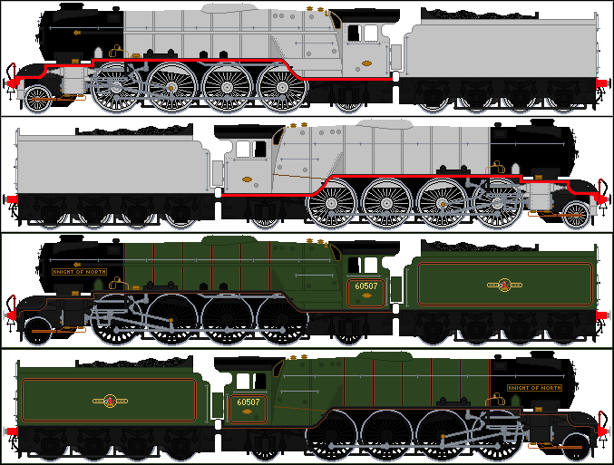 Lner Thompson P2/2 by orangeengine69 on DeviantArt