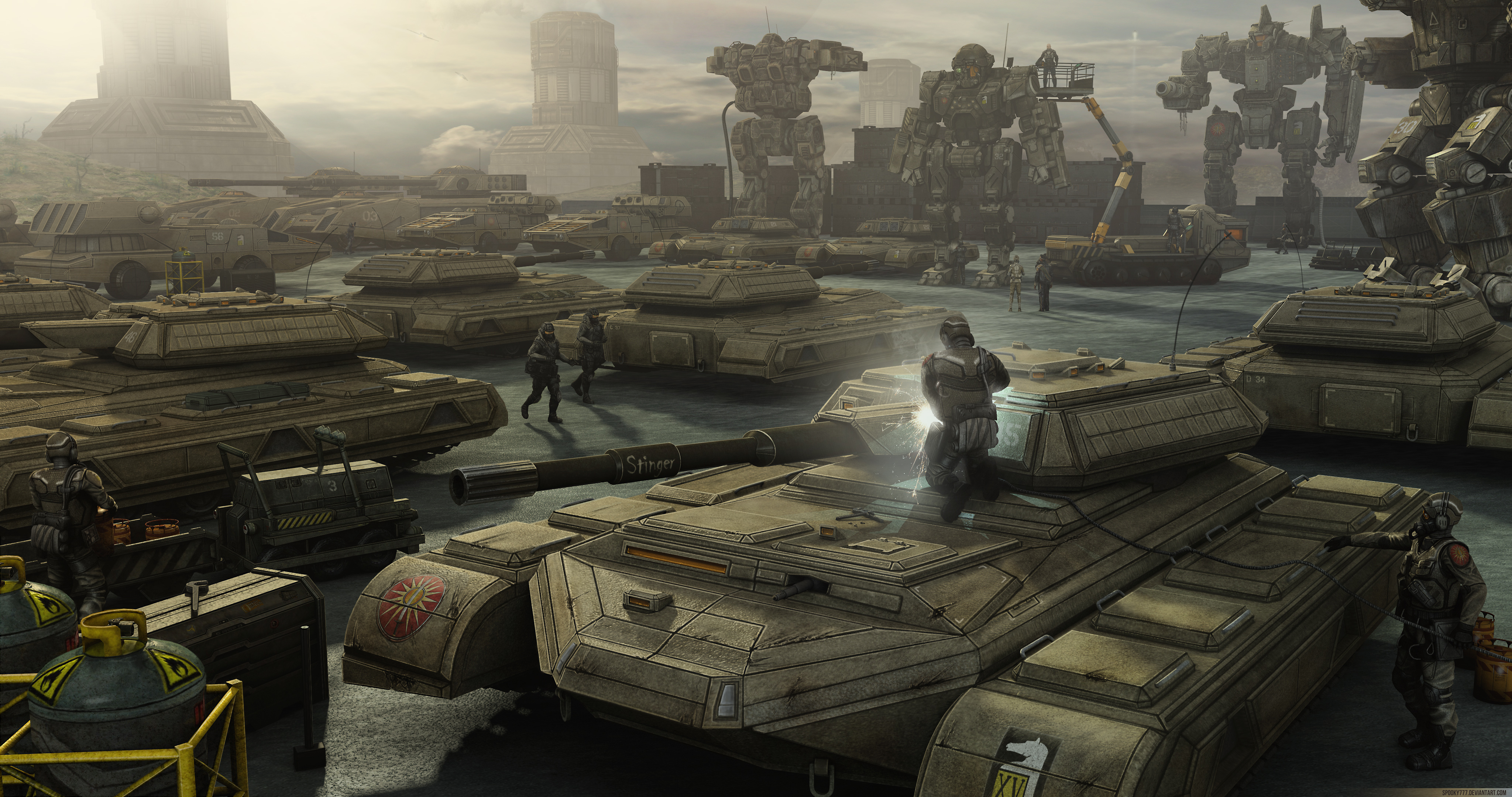 staging area by SpOoKy777