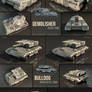 Vehicle Models: Demolisher/Bulldog/BRV