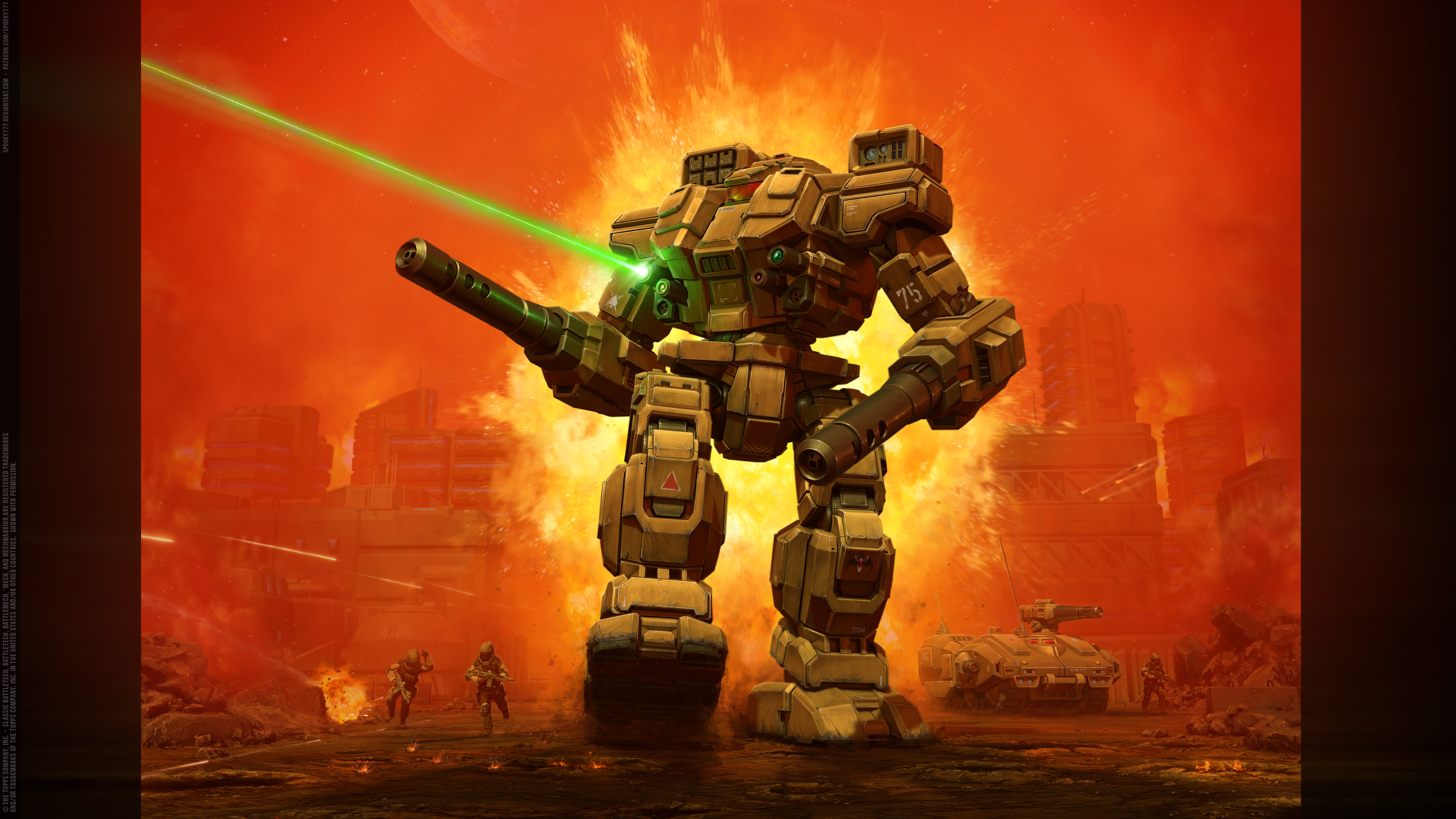 Battletech box cover by SpOoKy777 on DeviantArt