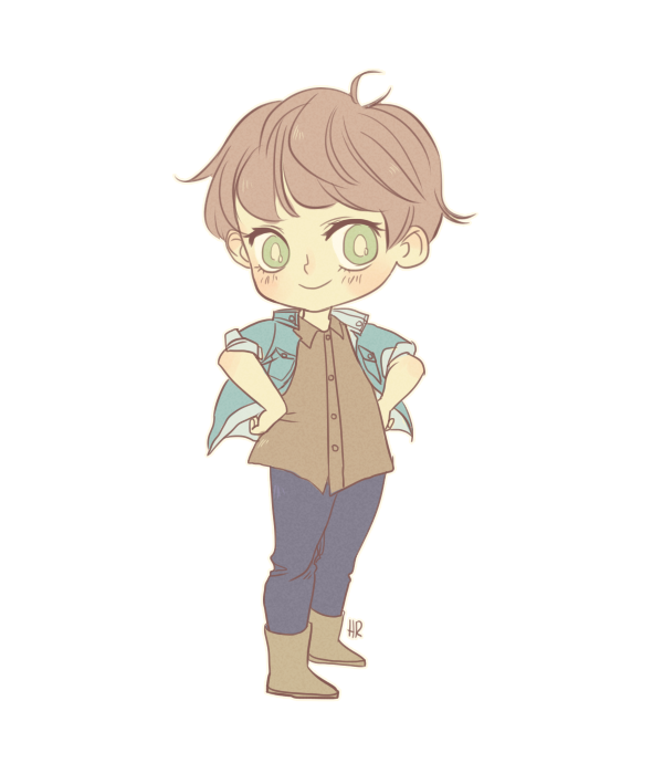 Simple chibi by Horoholikka on DeviantArt