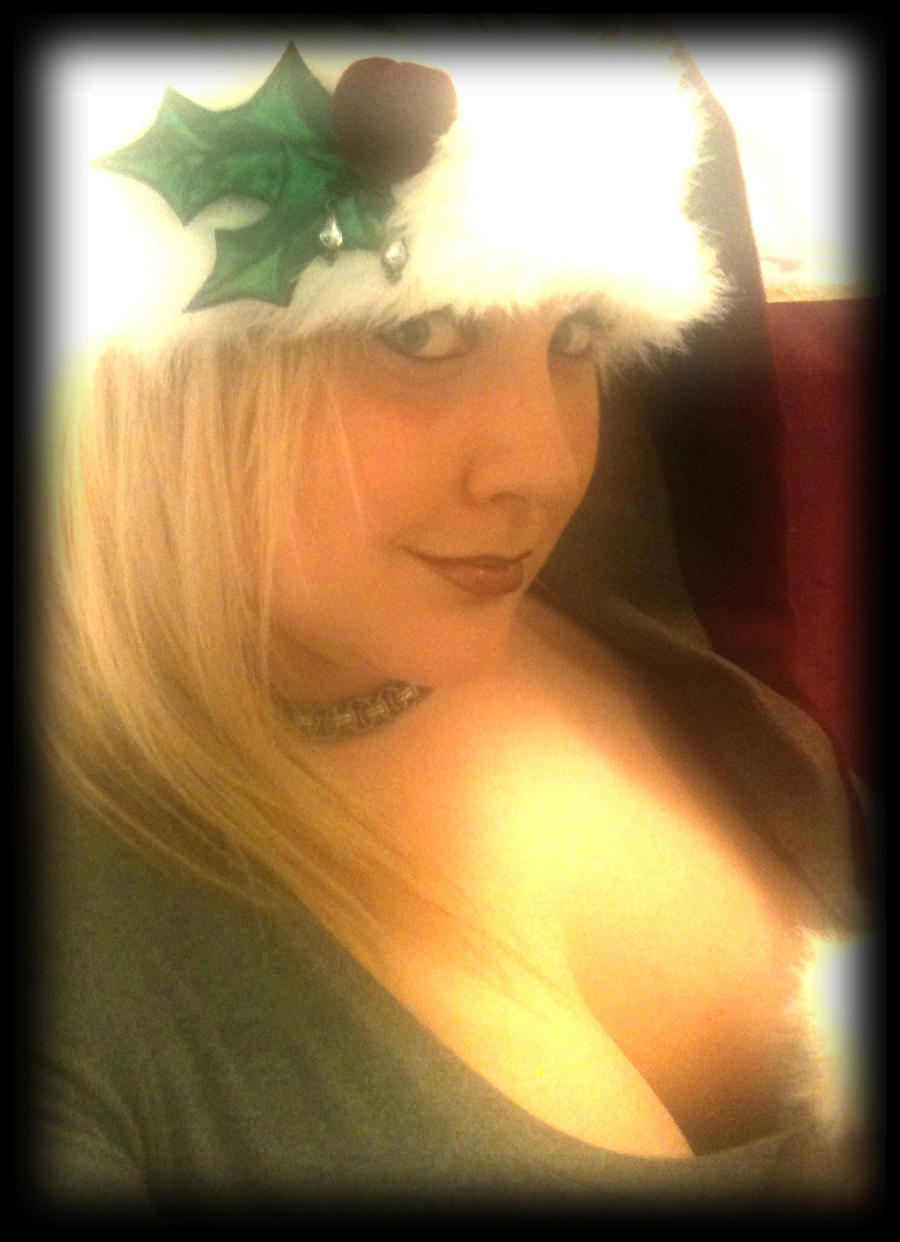 Leather Santa Hat