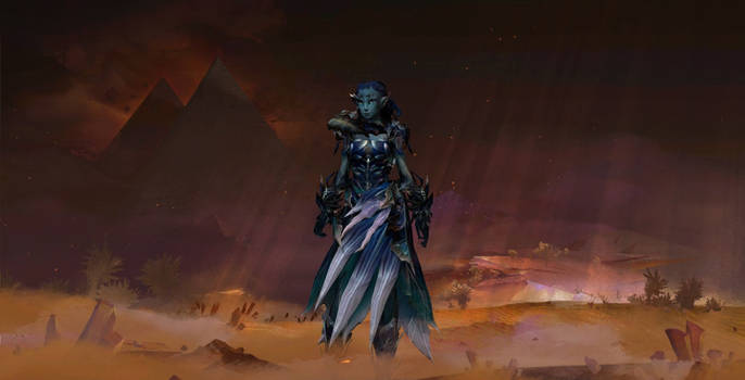 Lapis Of Dusk - Sylvari Reaper