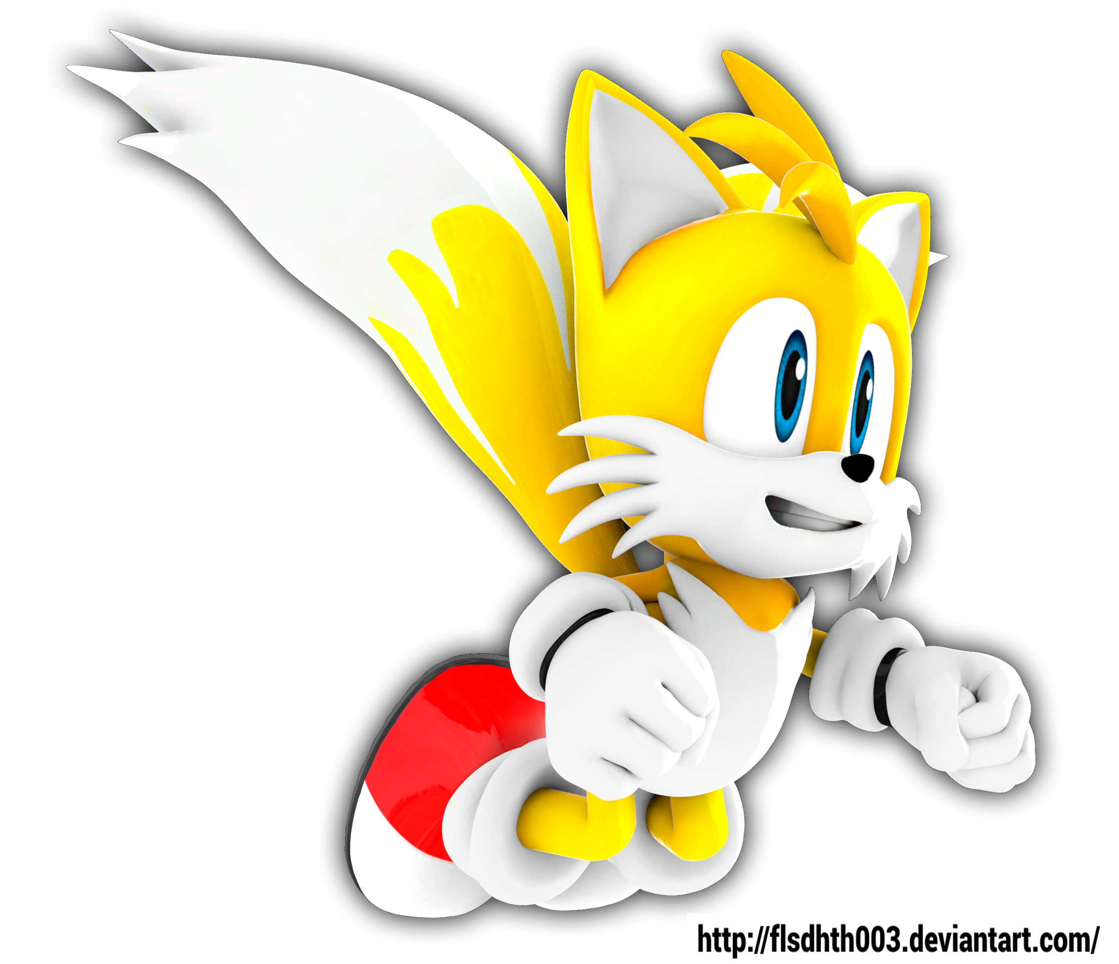 Tails Flying by ryanly64 on DeviantArt