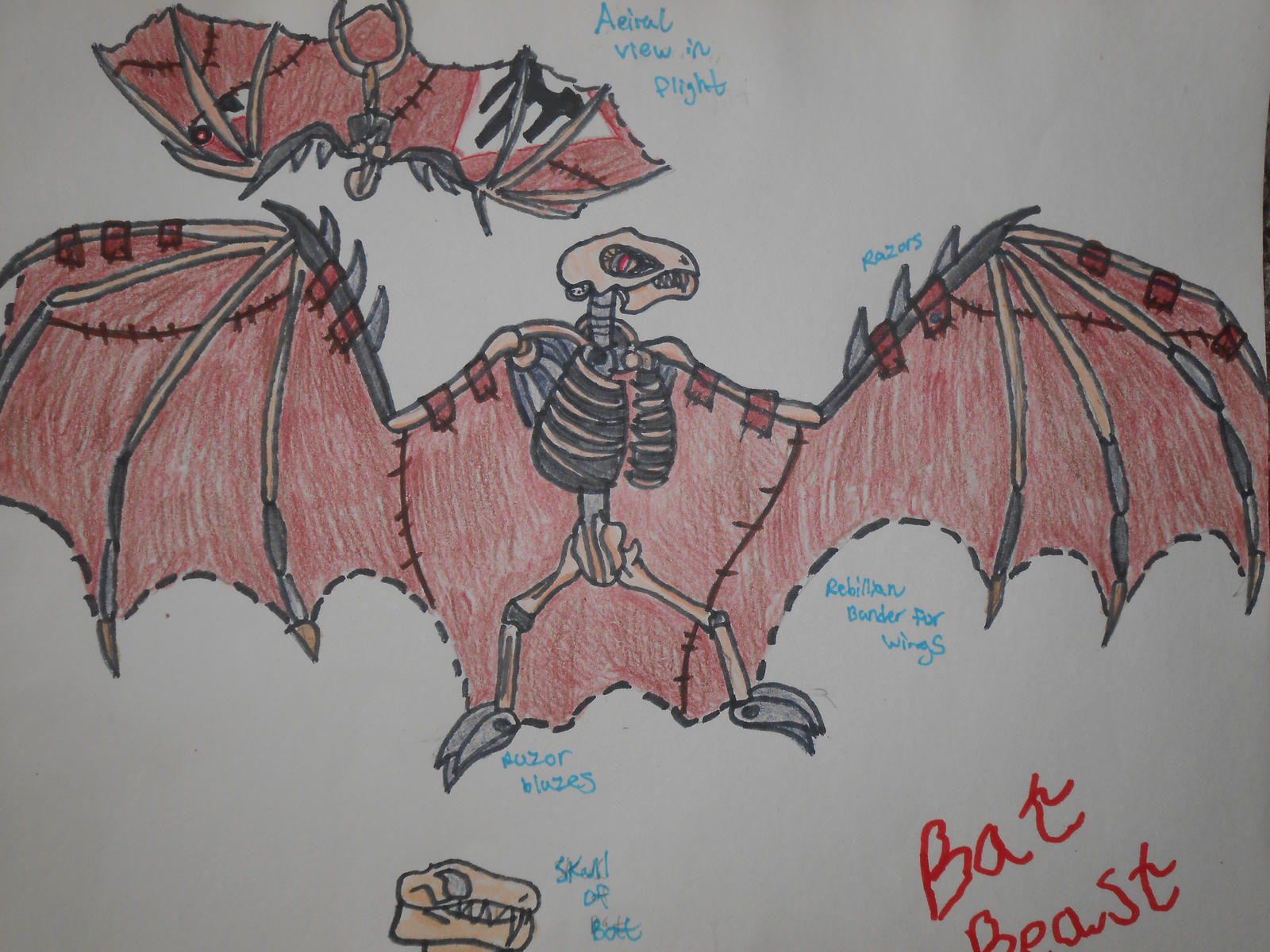 9 Beast: Bat Beast by Jay-punk13 on DeviantArt