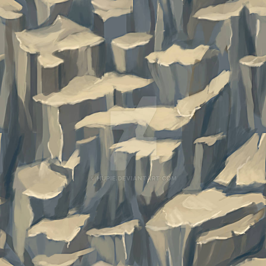 Hand Painted Rocks Texture Handpainted tileable rock texture practice by Hupie on DeviantArt