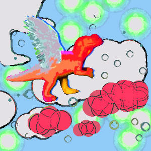 Haruchasaurus Deviantart flying dino by knotsodarling on DeviantArt