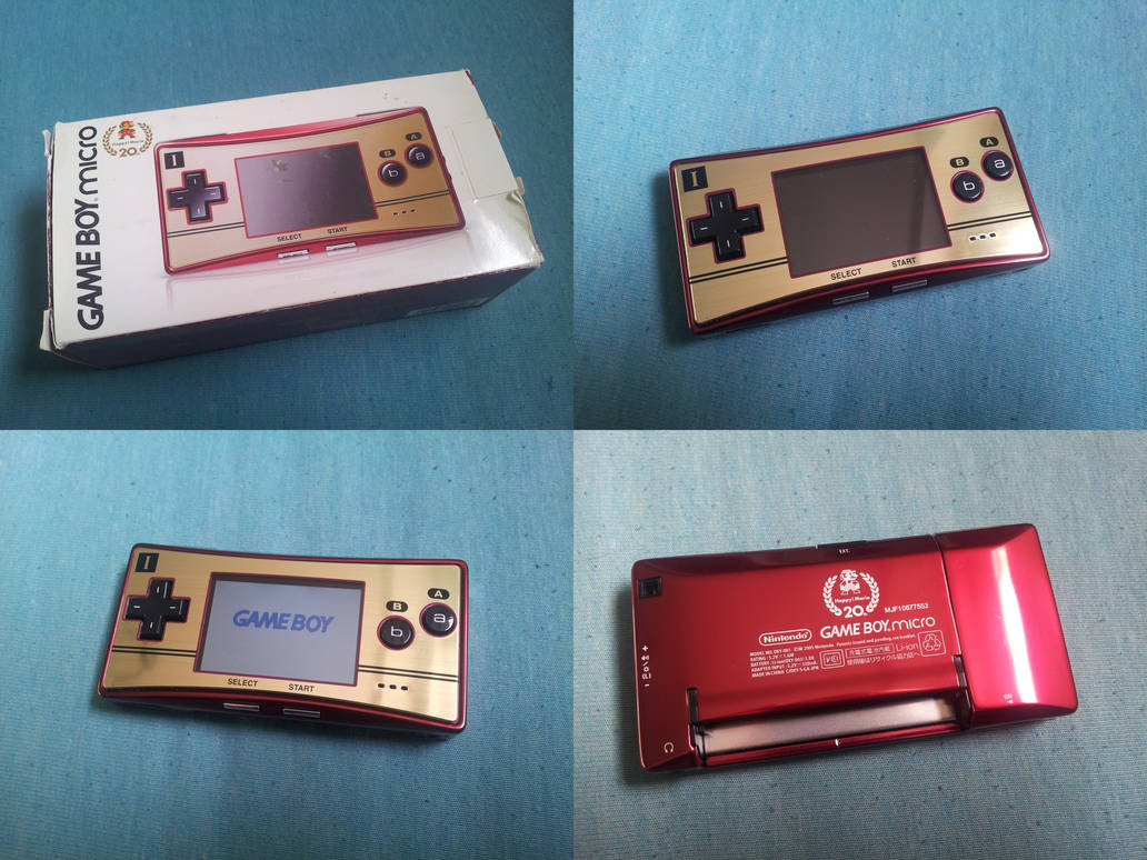 Gameboy Micro: Famicom Edition by R-13 on